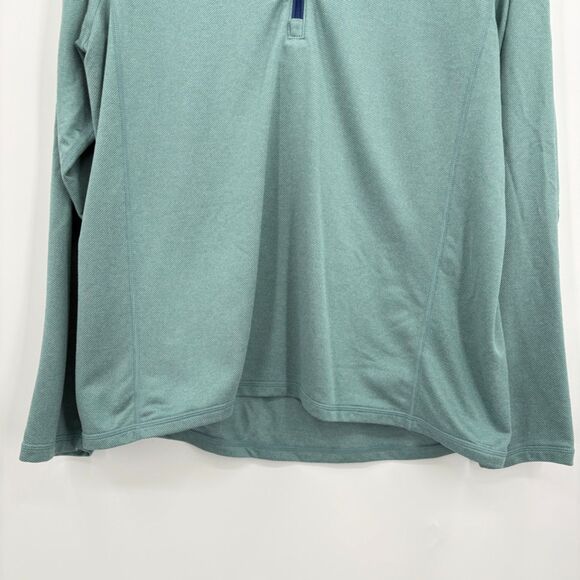 Vineyard Vines Performance 1/4 Zip Pullover in Green, Sz Medium, Preppy Nautical - Picture 4 of 9
